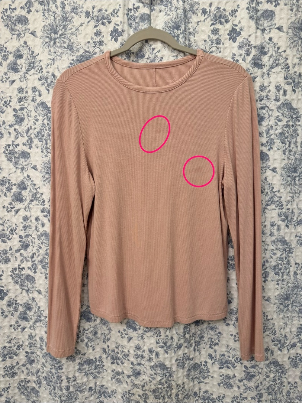 Nuuds Long Sleeve Slinky Rib - Ribbon